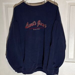 Vintage Levi's Blue Crewneck Sweater